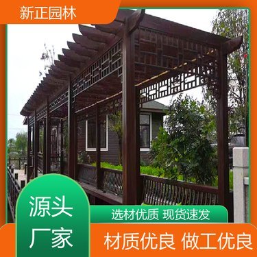 木質(zhì)長廊多少錢一米